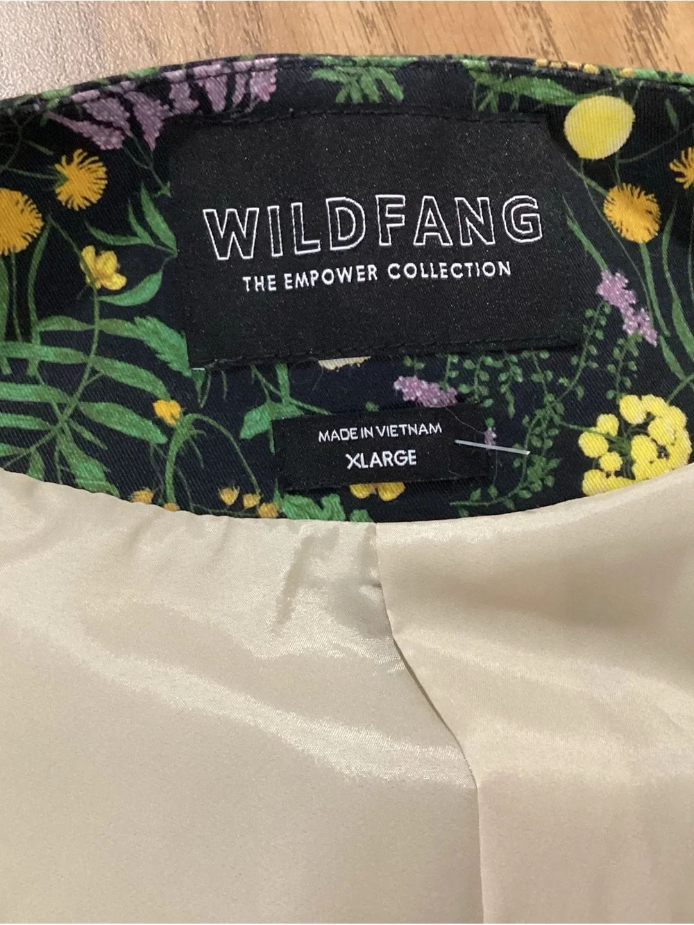 Wildfang The Empower Collection Meadow Vest Size XL
